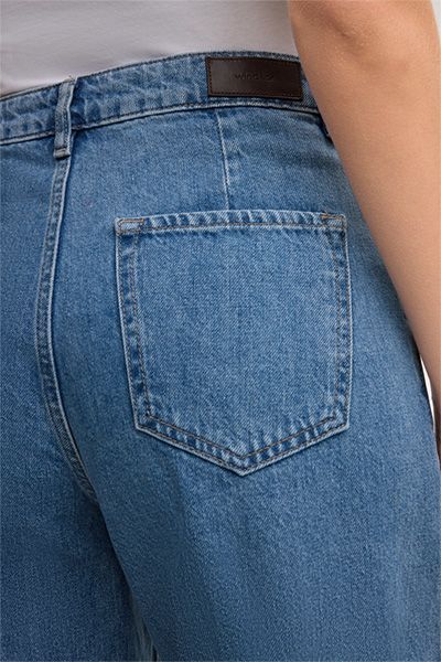 Weit geschnittene Marlene-Style Jeans