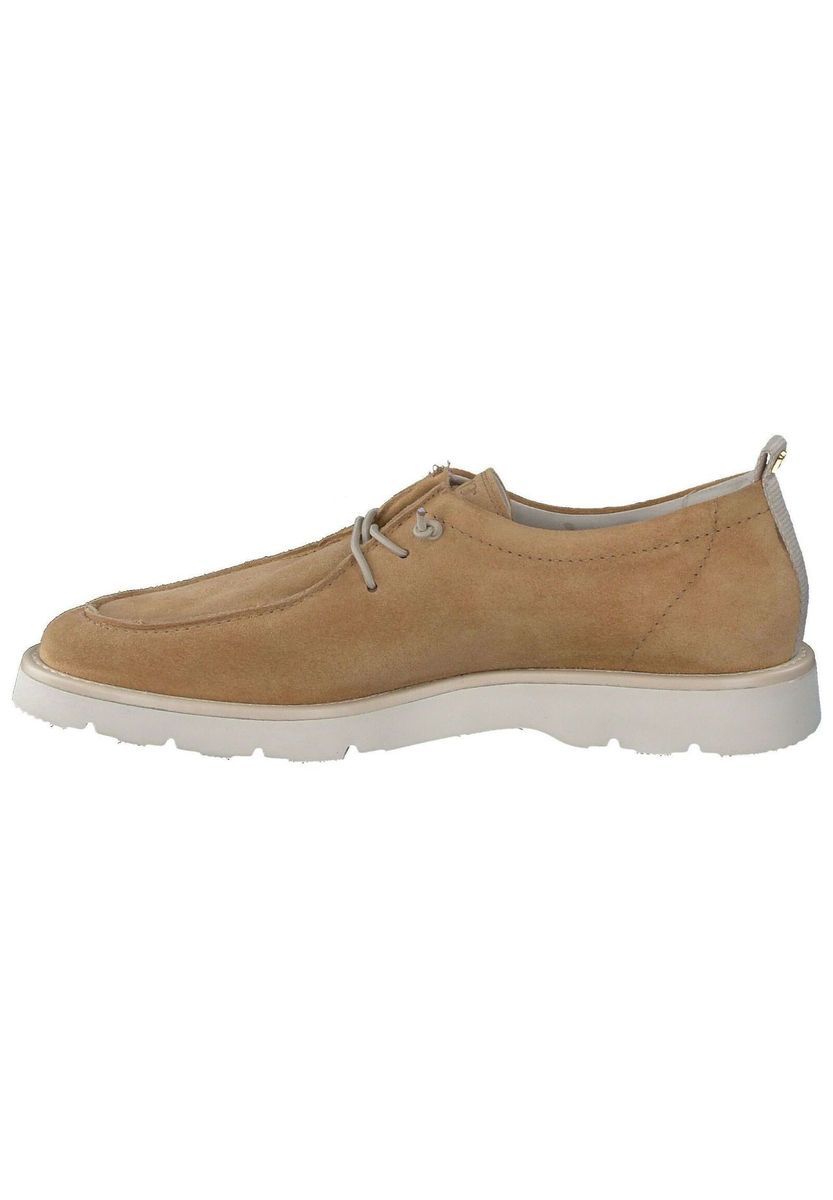 Schnürschuhe aus Veloursleder