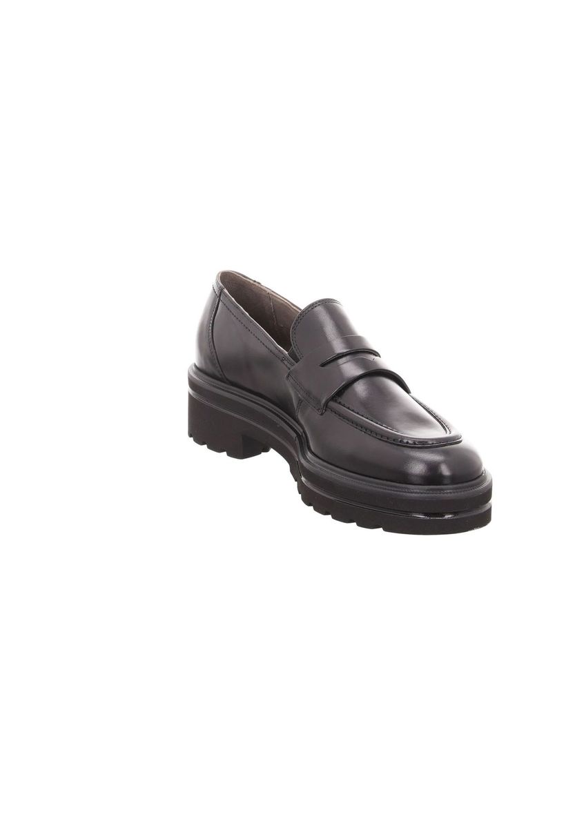 Chunky Pennyloafer aus Glattleder