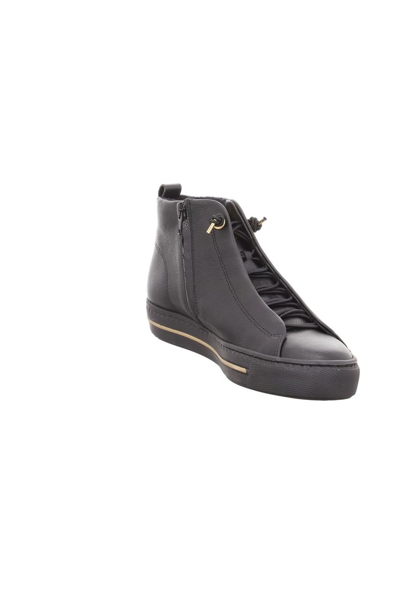 Minimalistische High-Top Leder-Sneaker