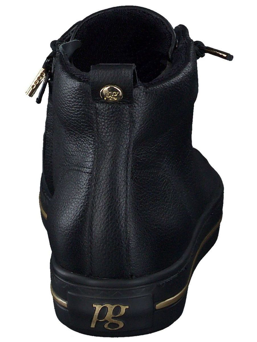 Minimalistische High-Top Leder-Sneaker