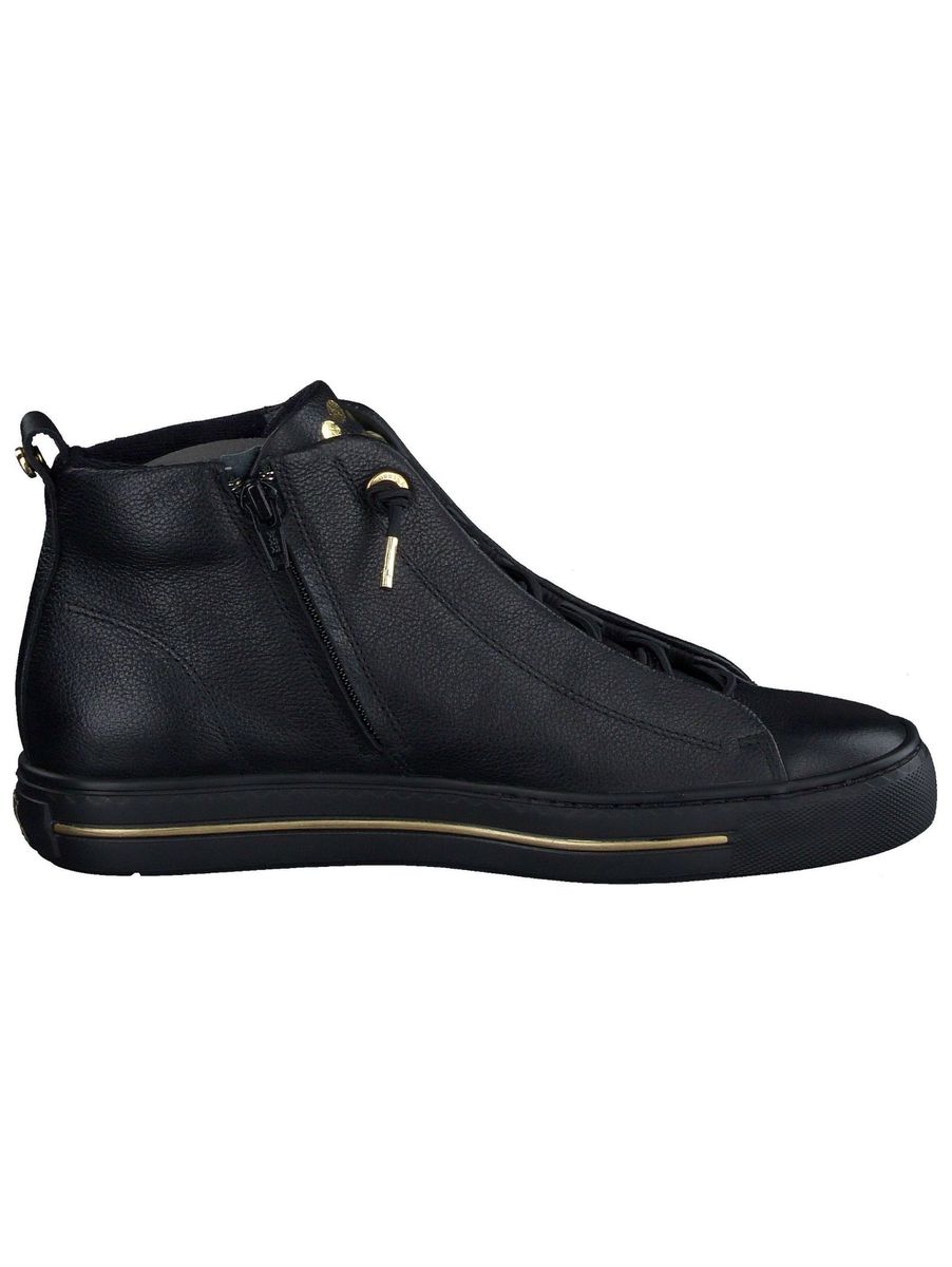 Minimalistische High-Top Leder-Sneaker