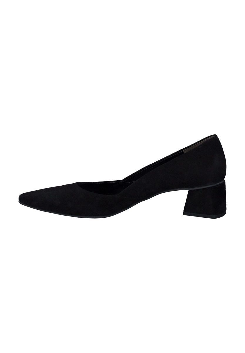 Spitze Pumps mit Blockabsatz