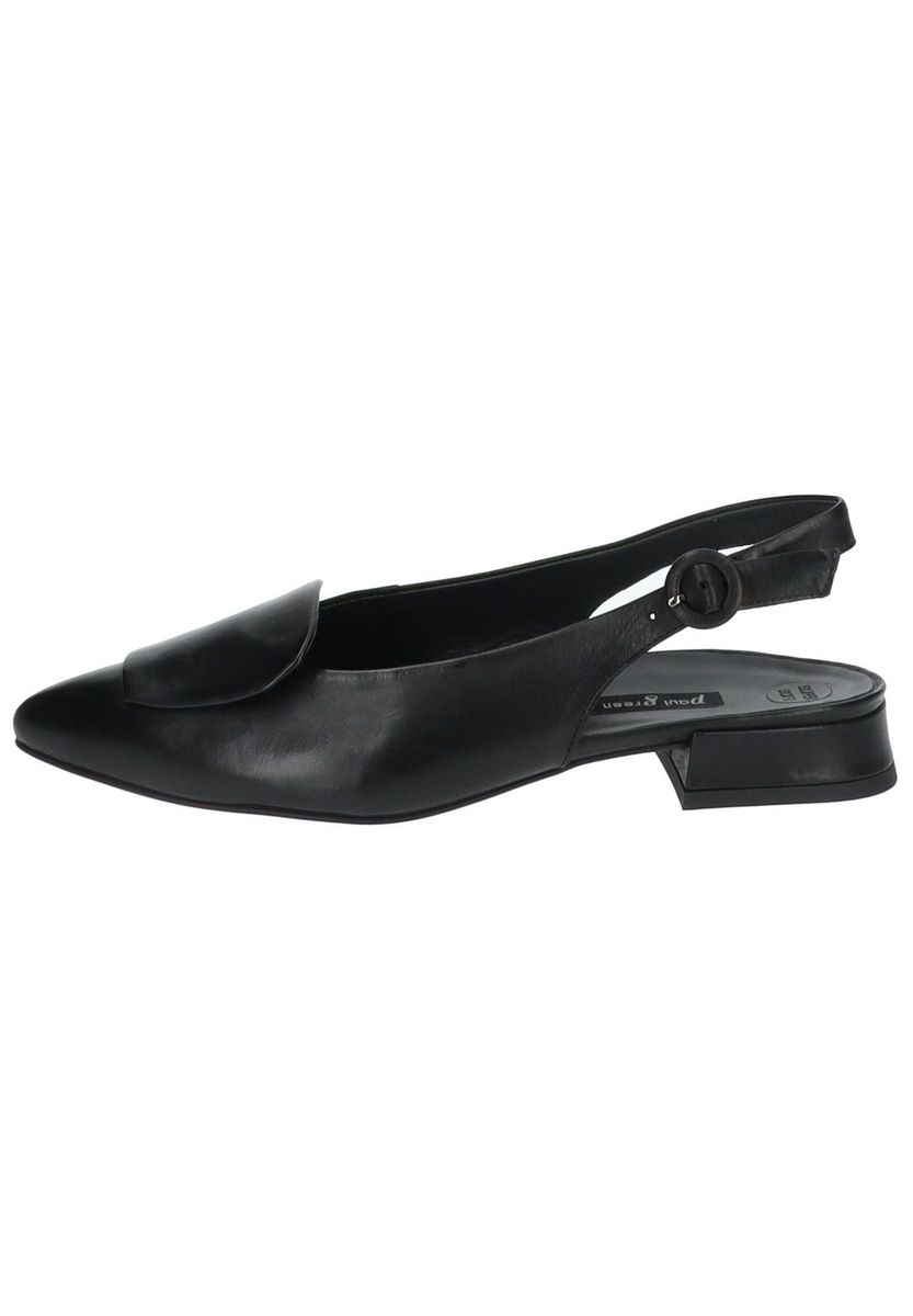 Spitze Slingback-Ballerinas mit Lasche