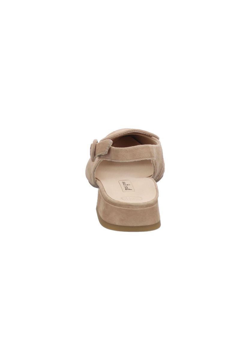 Slingpumps aus Wildleder mit Blockabsatz