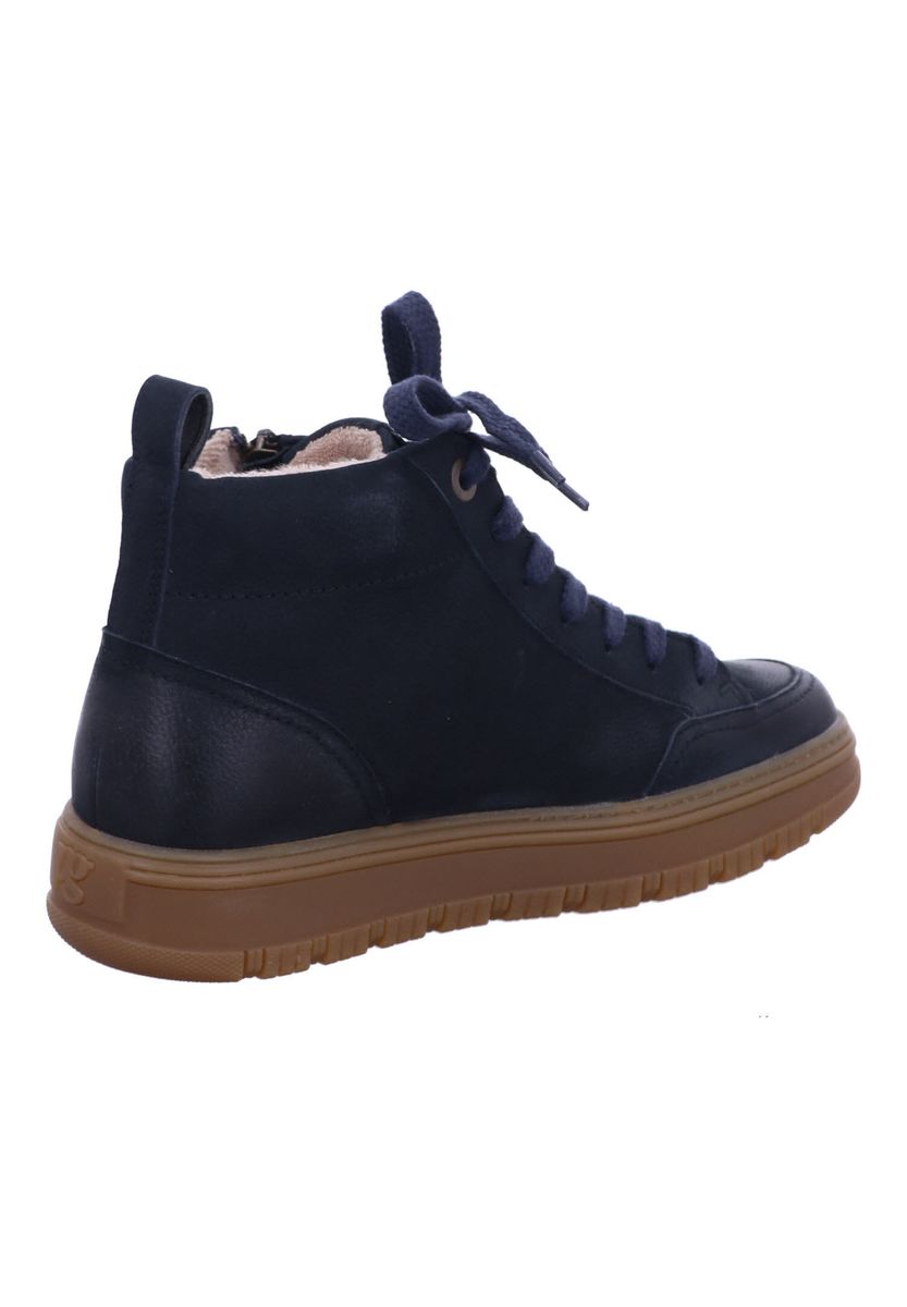 High-Top Sneaker aus Nubukleder