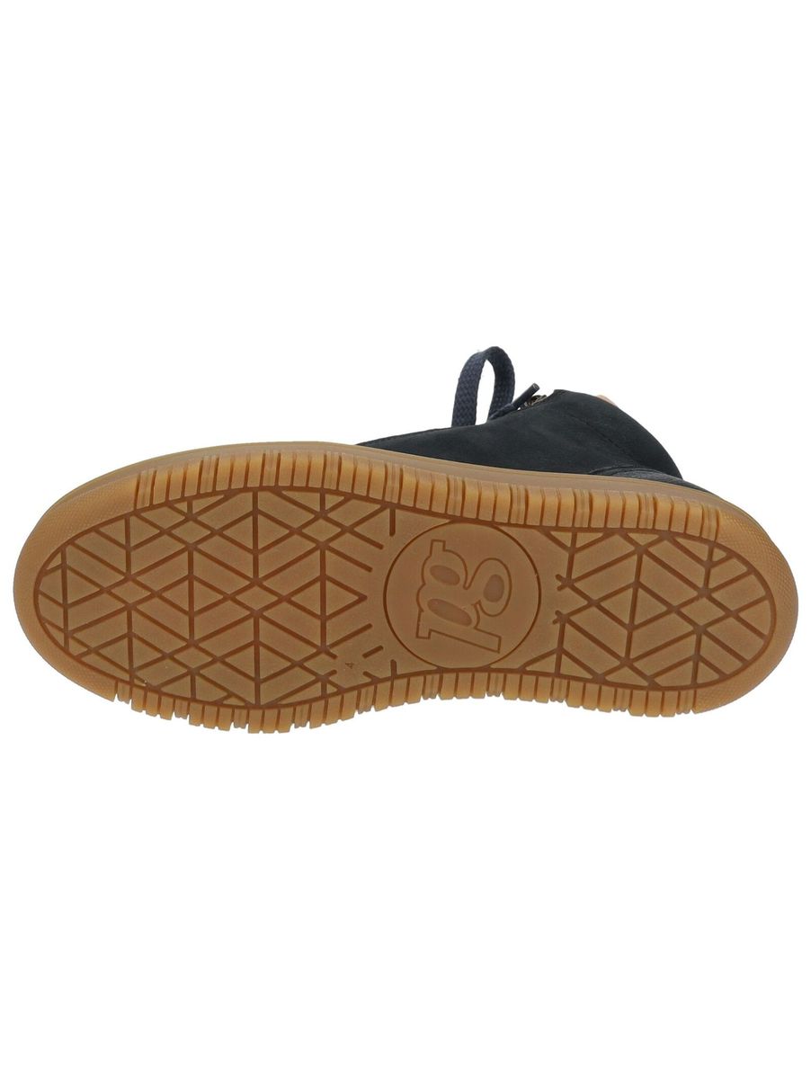 High-Top Sneaker aus Nubukleder