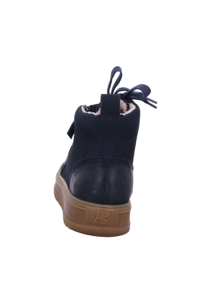 High-Top Sneaker aus Nubukleder