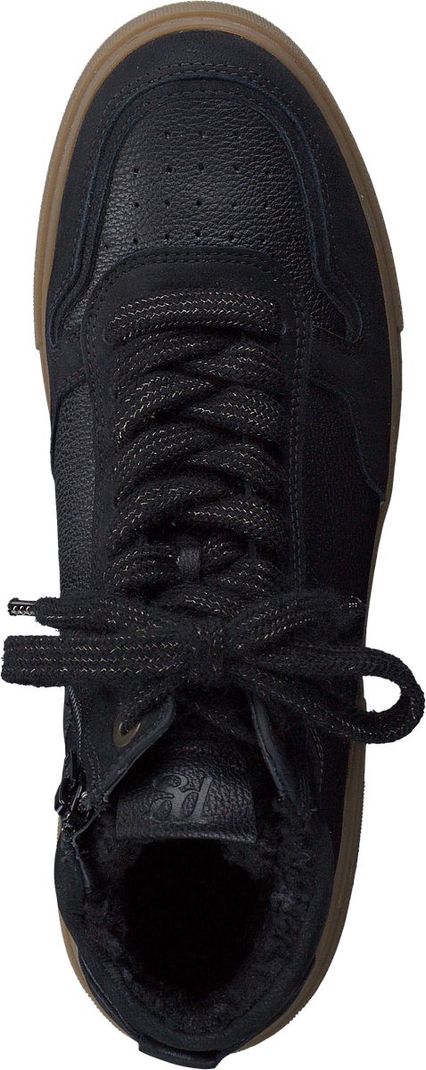 Leder High-Top Sneaker zum Schnüren