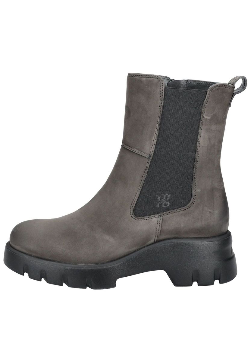 Chunky Chelsea-Boots aus Nubukleder