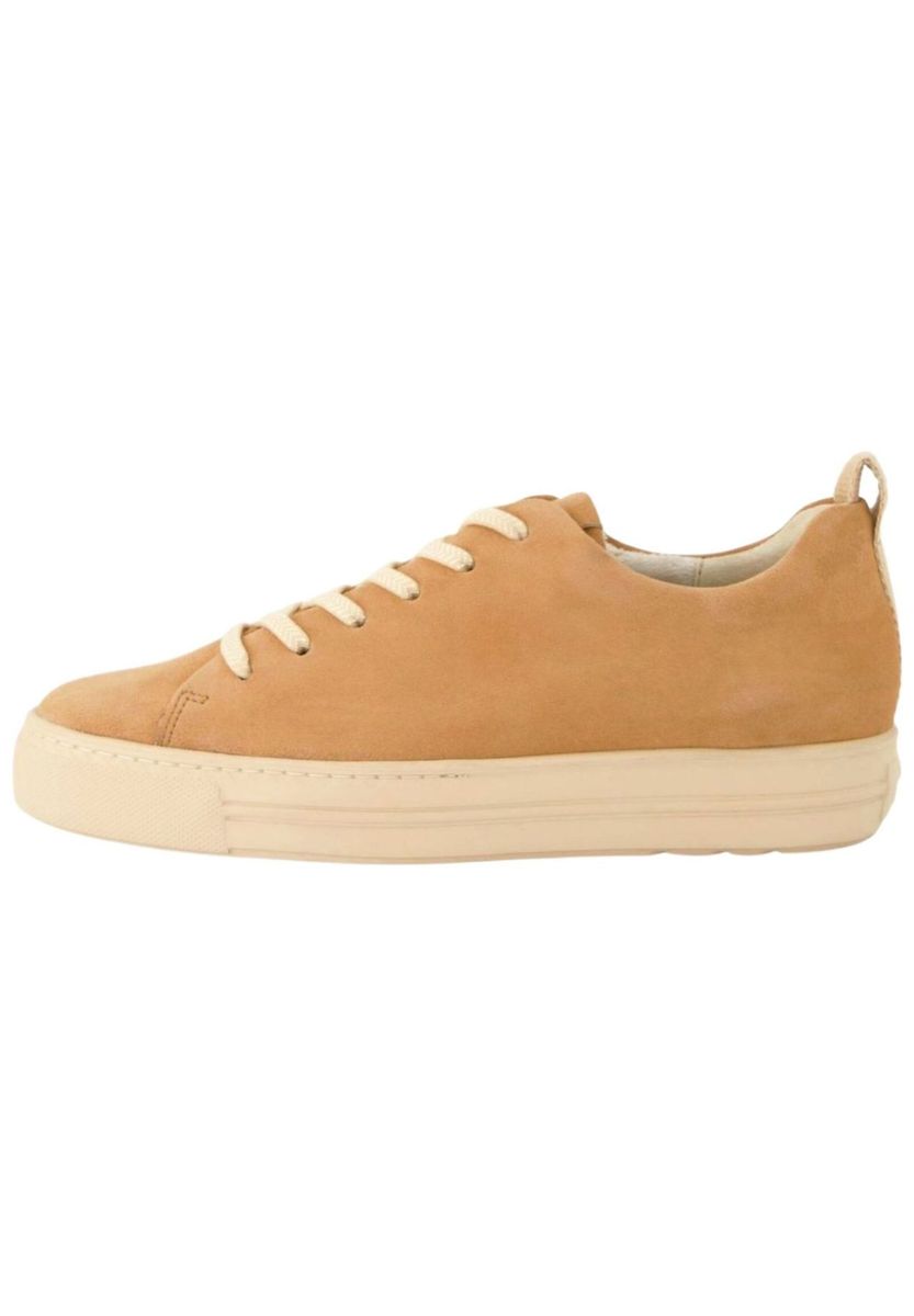 Minimalistische Schnürsneaker aus Wildleder