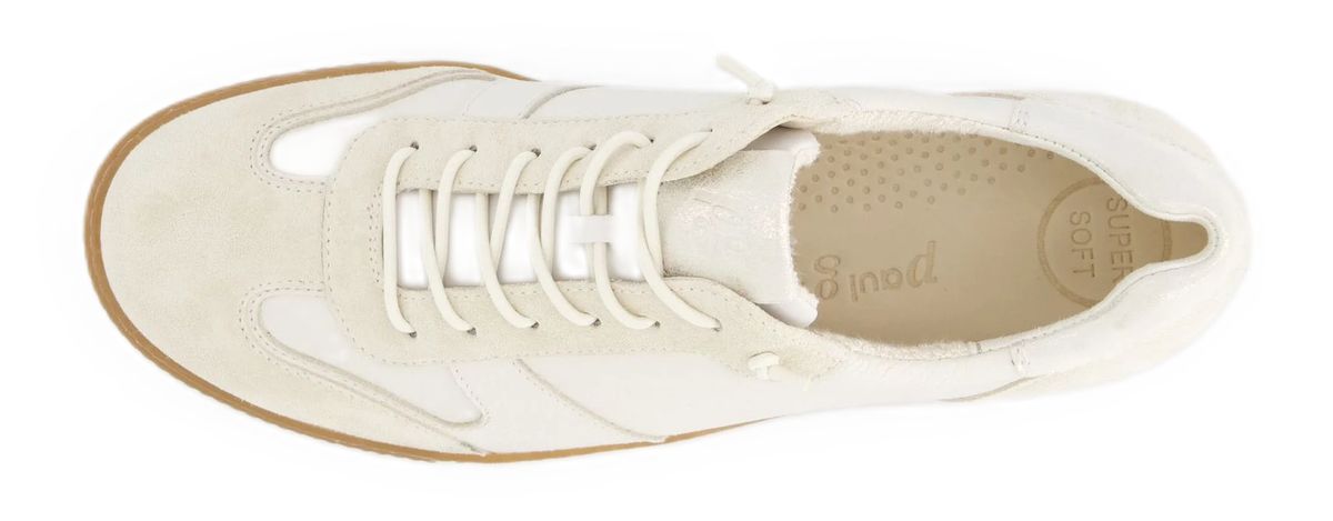 Minimalistische Leder-Low-Top-Sneaker