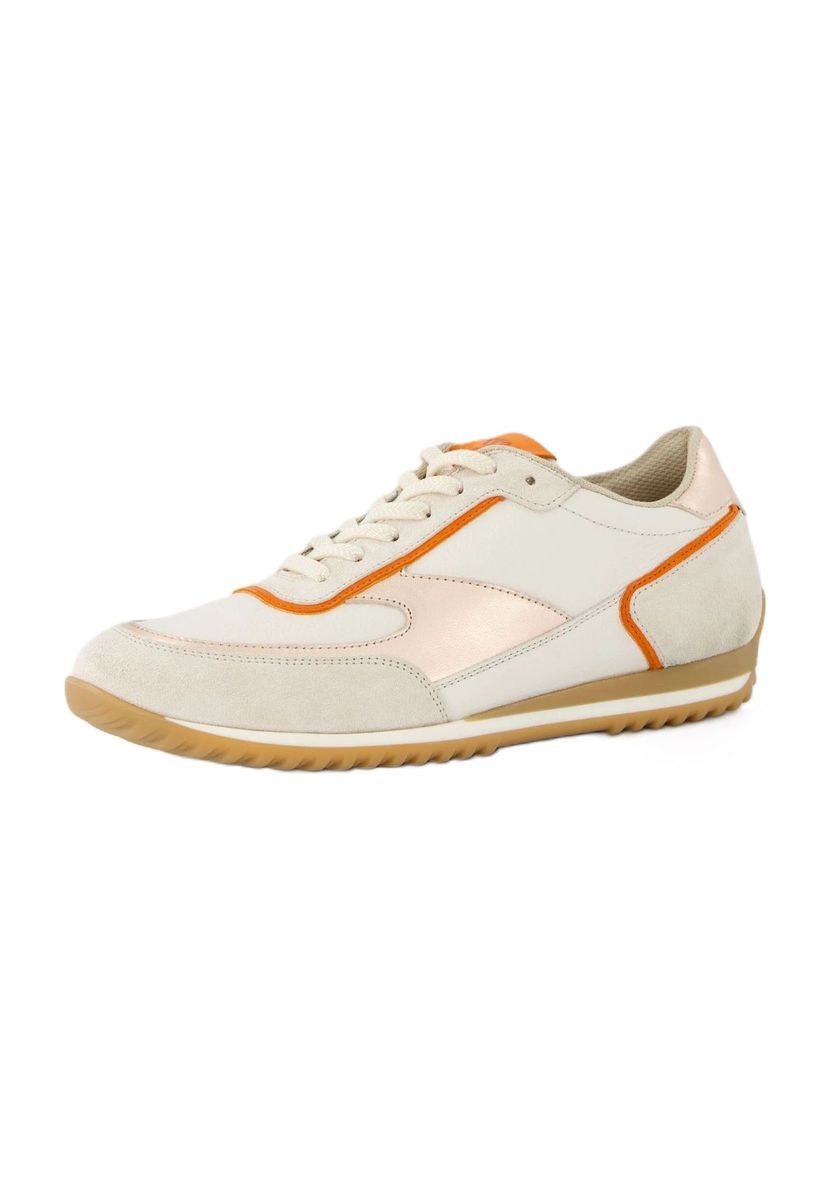 Sportliche Low-Top Leder Sneaker
