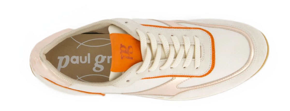Sportliche Low-Top Leder Sneaker