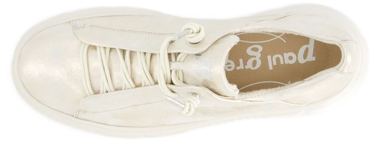 Elegante Plateau-Leder-Sneaker