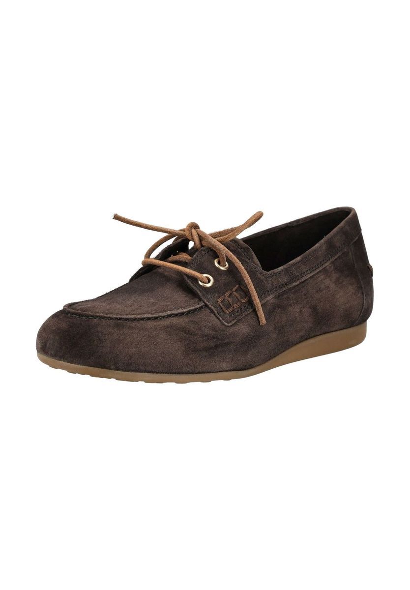 Elegante Veloursleder Schnürschuhe