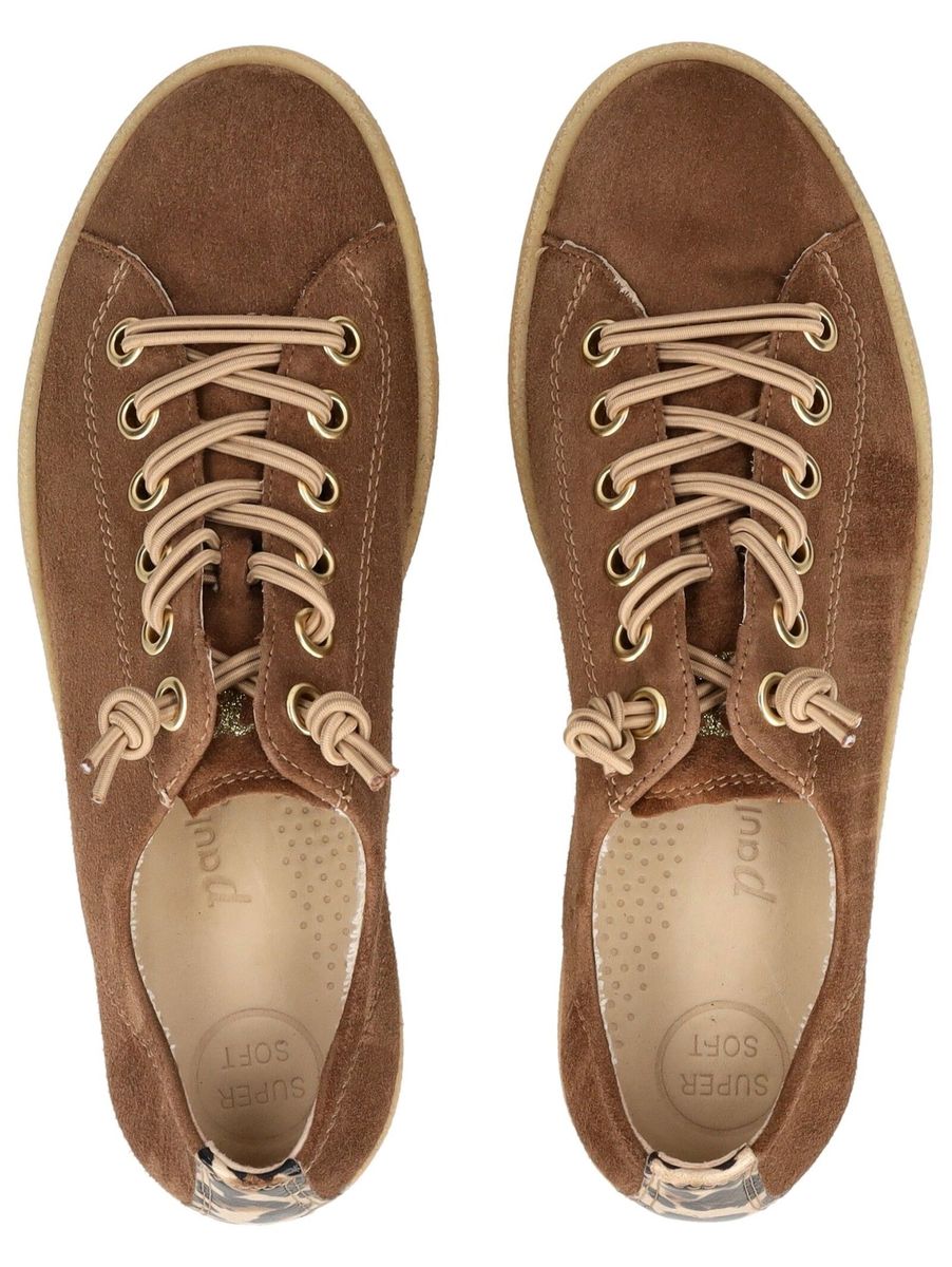 Lässiger Low-Top Wildleder-Sneaker