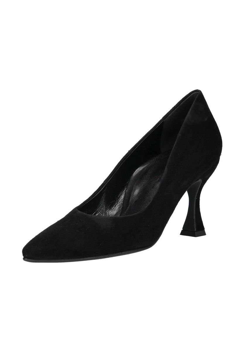 Spitze Pumps mit ausgestelltem Absatz