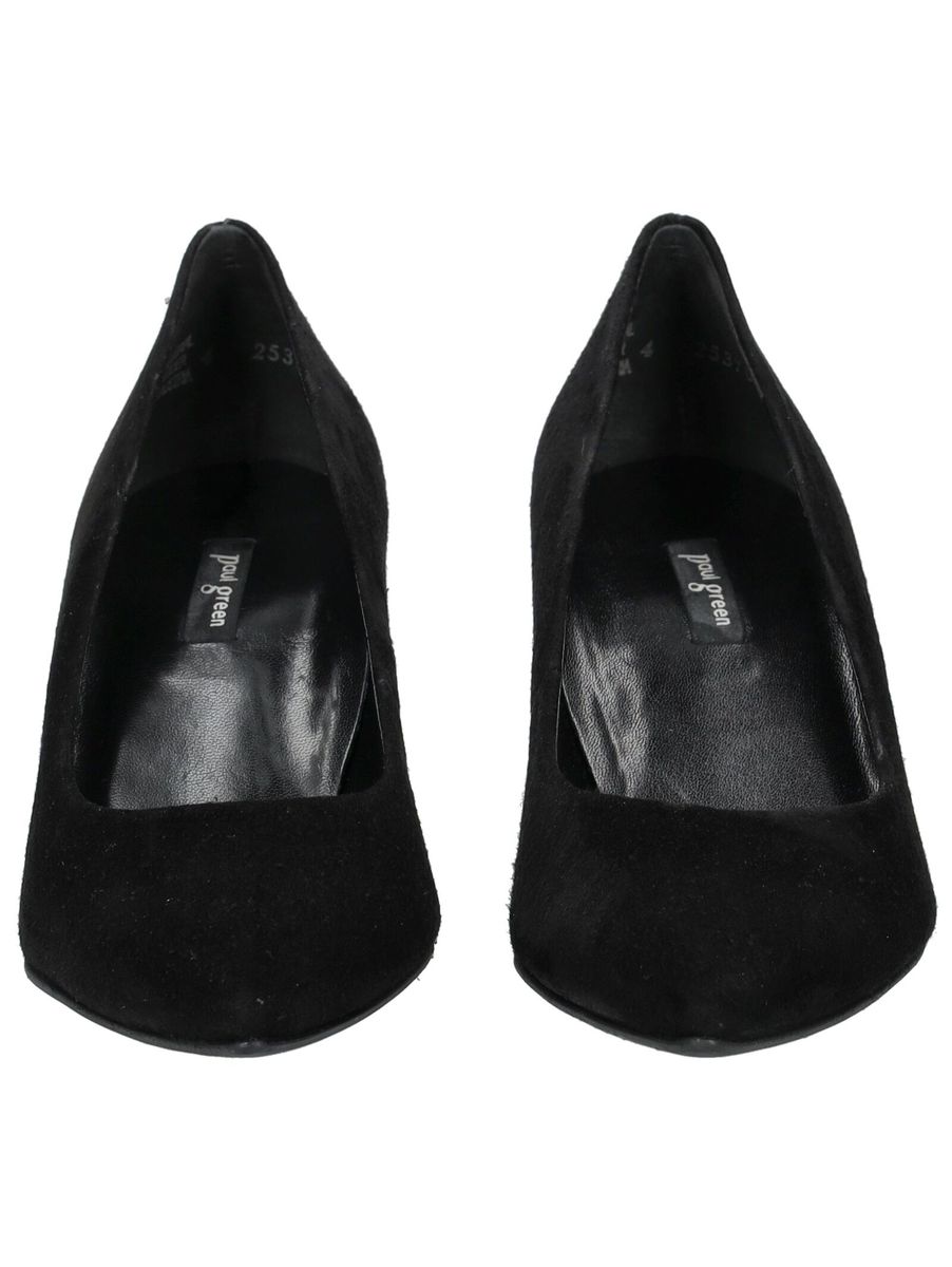 Spitze Pumps mit ausgestelltem Absatz