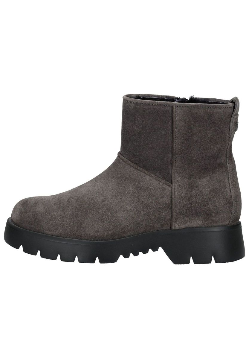 Minimalistische Veloursleder Stiefeletten