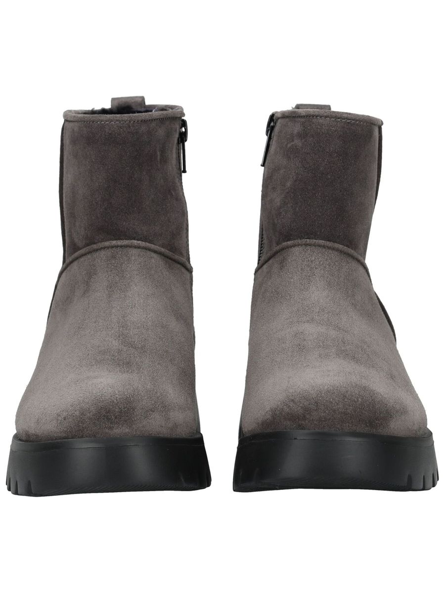 Minimalistische Veloursleder Stiefeletten