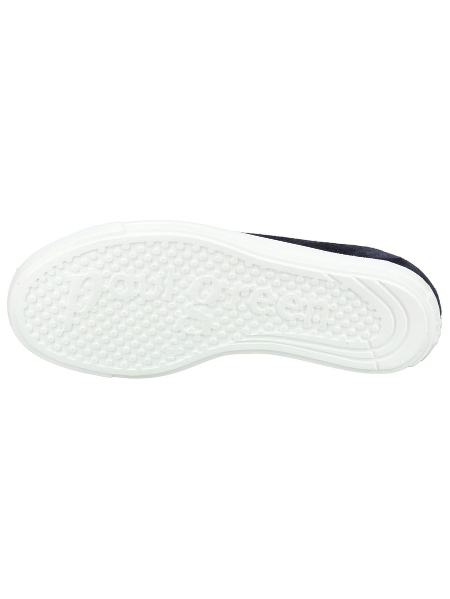 Wildleder Plateau-Schlüpf-Sneaker
