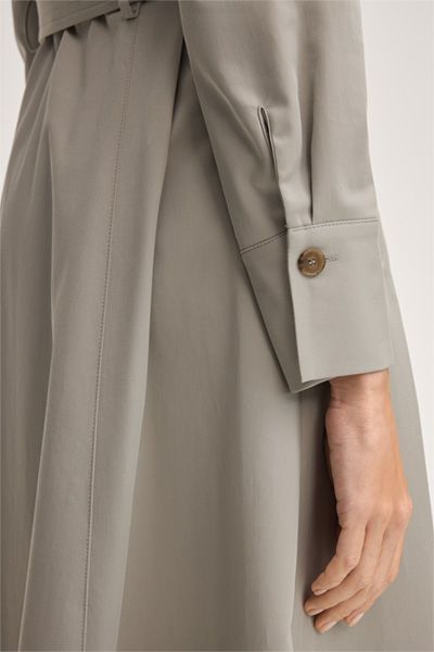 Midikleid im Trench-Stil mit Gürtel
