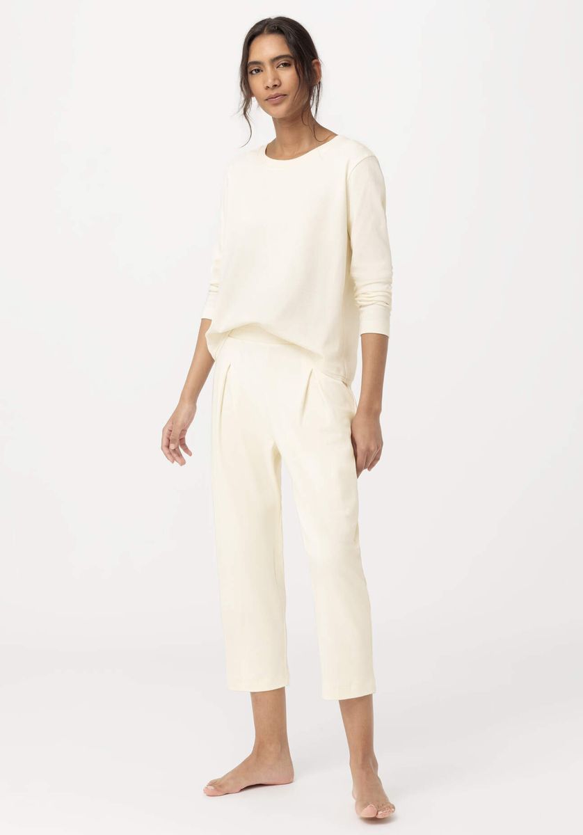 Entspanntes Pyjama-Set aus Bio-Baumwolle