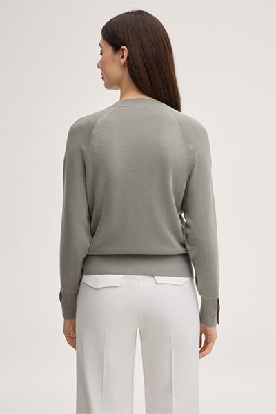 Eleganter Cardigan mit V-Ausschnitt
