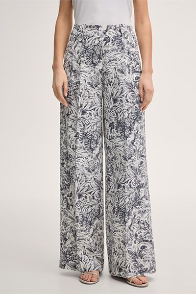 Marlene-Hose mit floralem Print