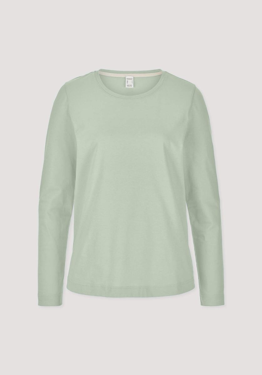 Langarm-Schlafshirt aus Bio-Baumwolle