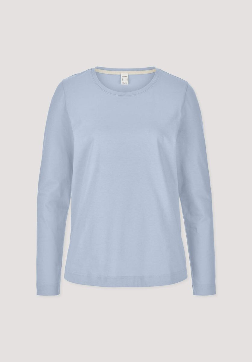Langarm-Schlafshirt aus Bio-Baumwolle