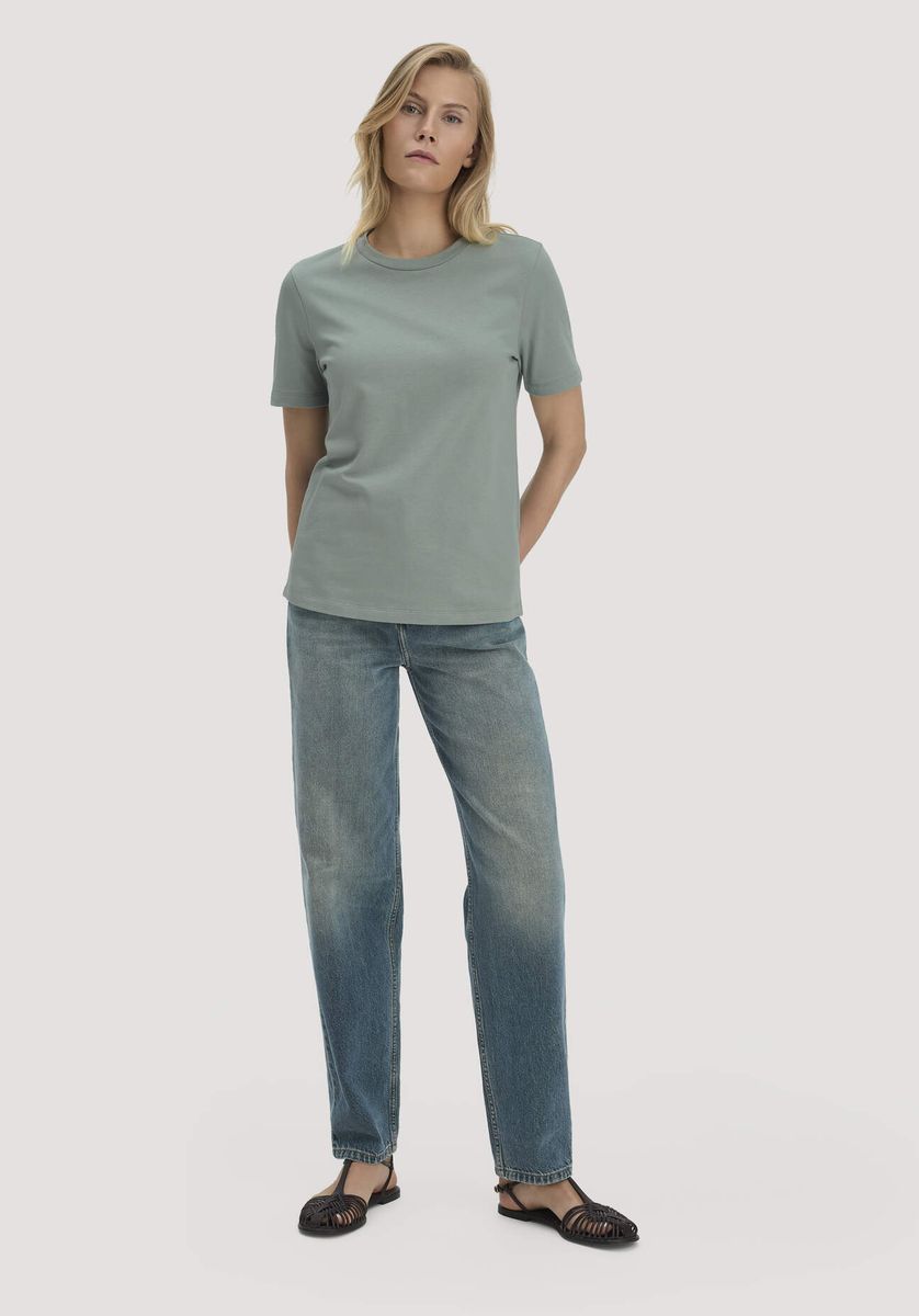 Schweres Bio-Baumwoll-T-Shirt Relaxed