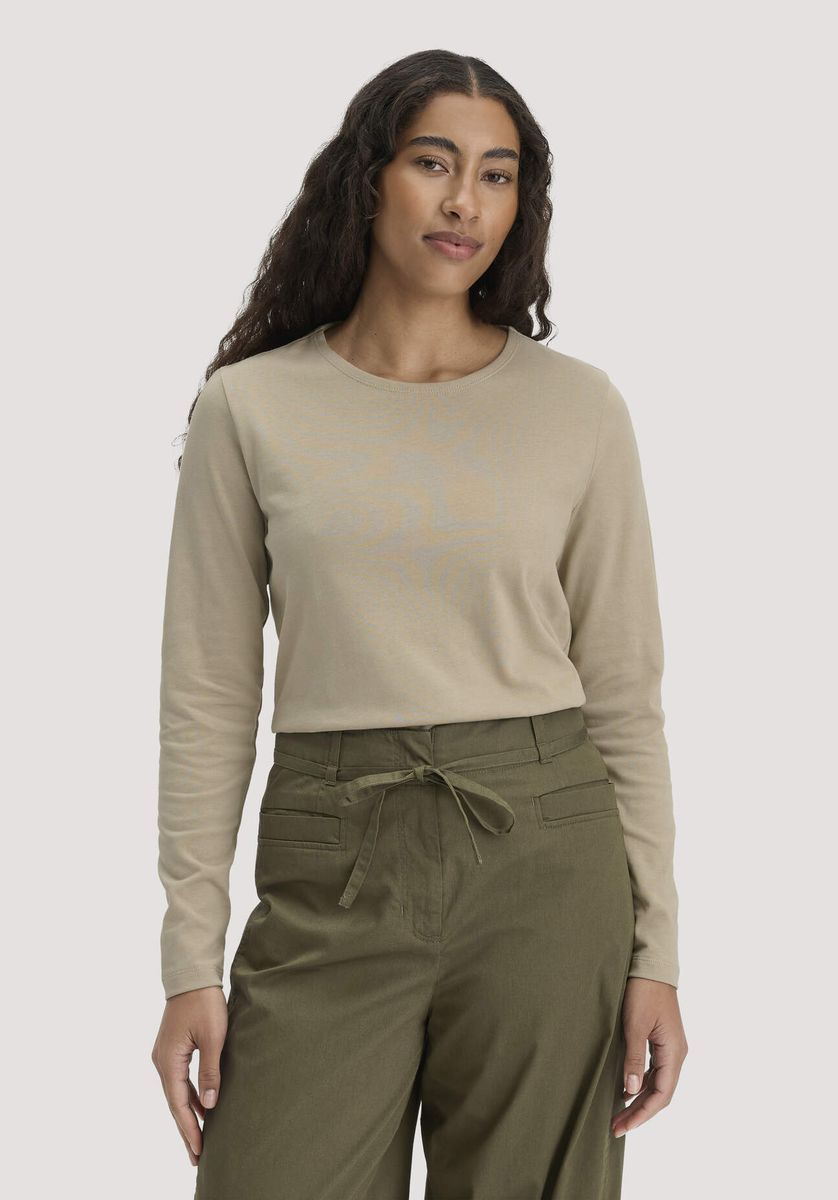 Relaxed Longsleeve aus Bio-Baumwolle
