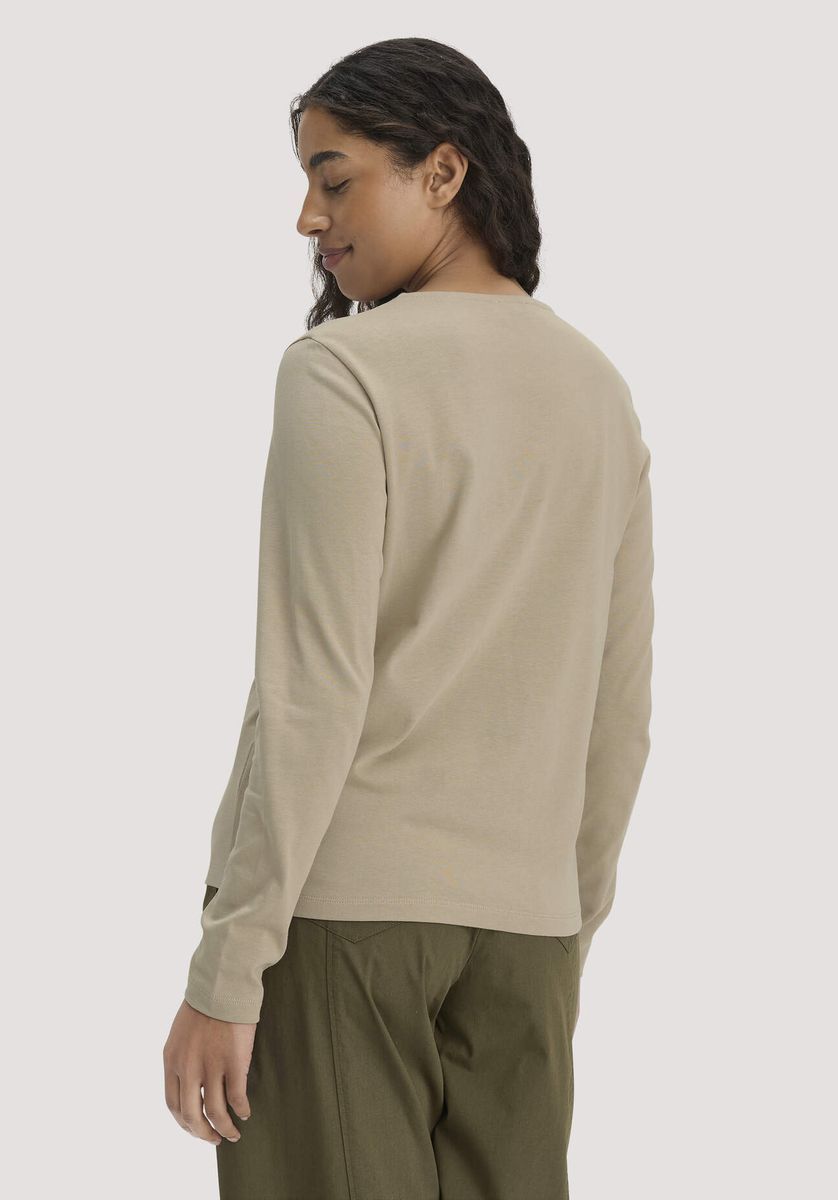 Relaxed Longsleeve aus Bio-Baumwolle