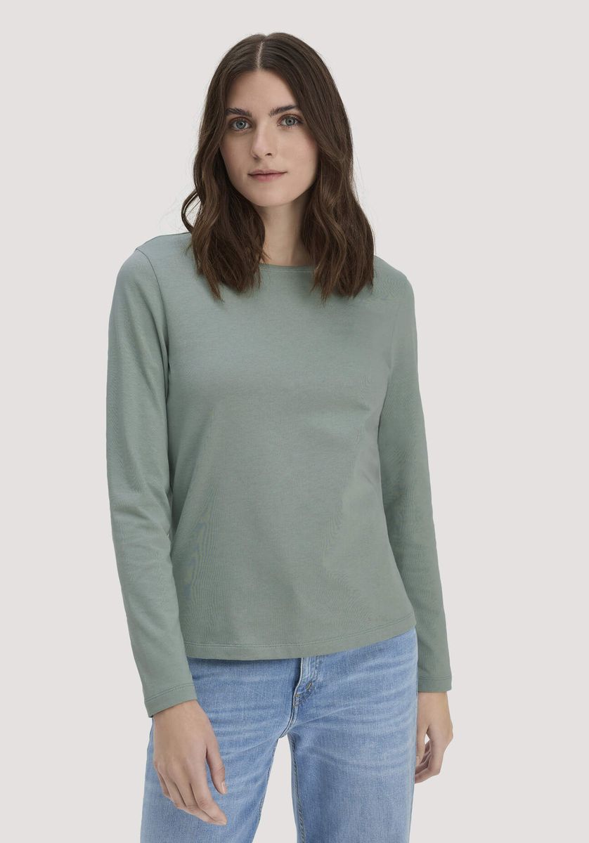 Relaxed Longsleeve aus Bio-Baumwolle