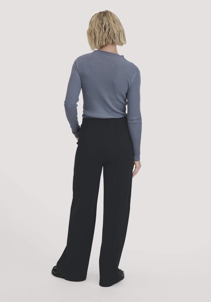 Lässige Jerseyhose mit weitem Bein