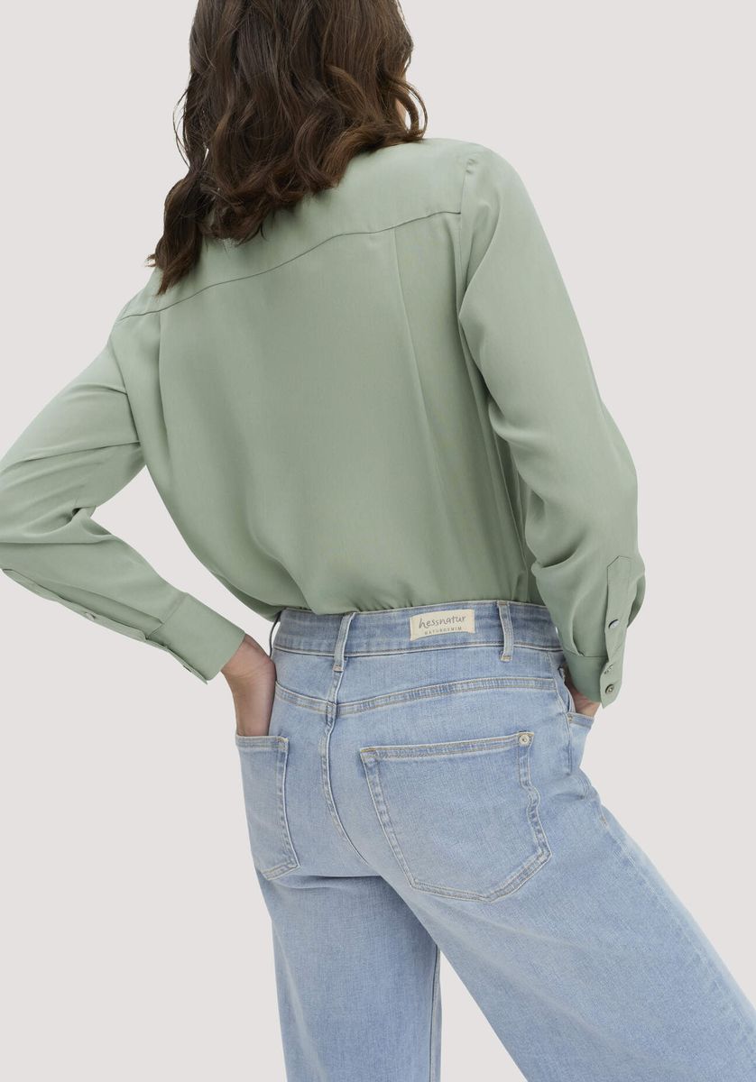 Nachhaltige High-Waist Wide-Leg Denim