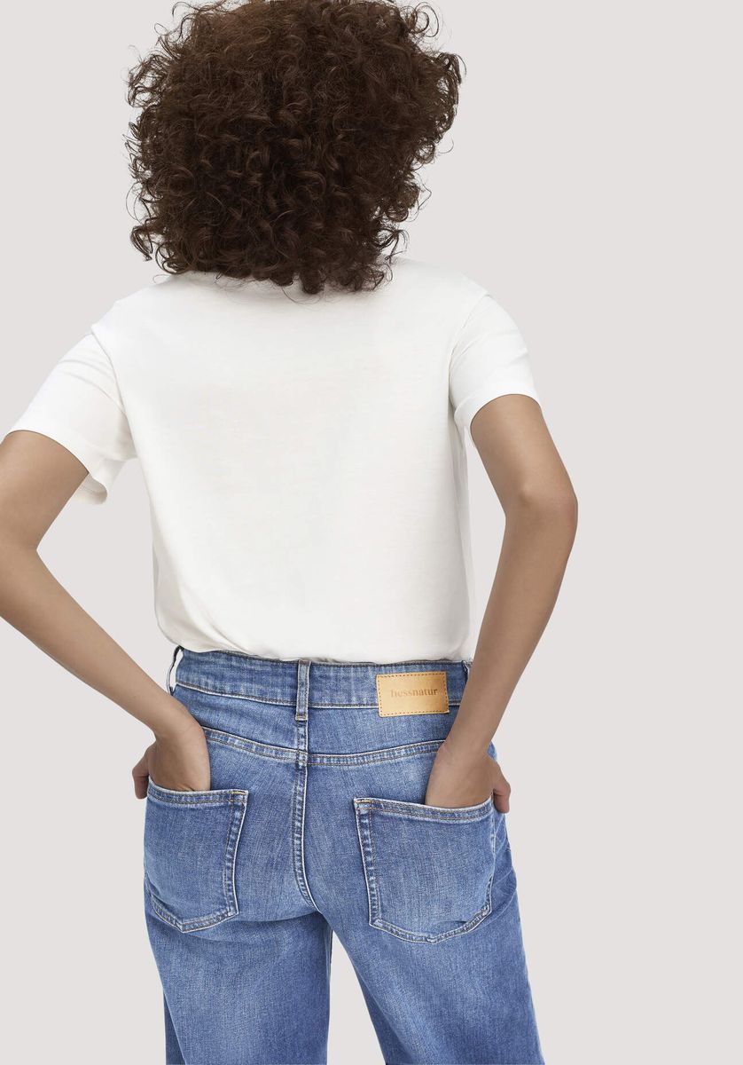 Nachhaltige High-Waist Wide-Leg Denim