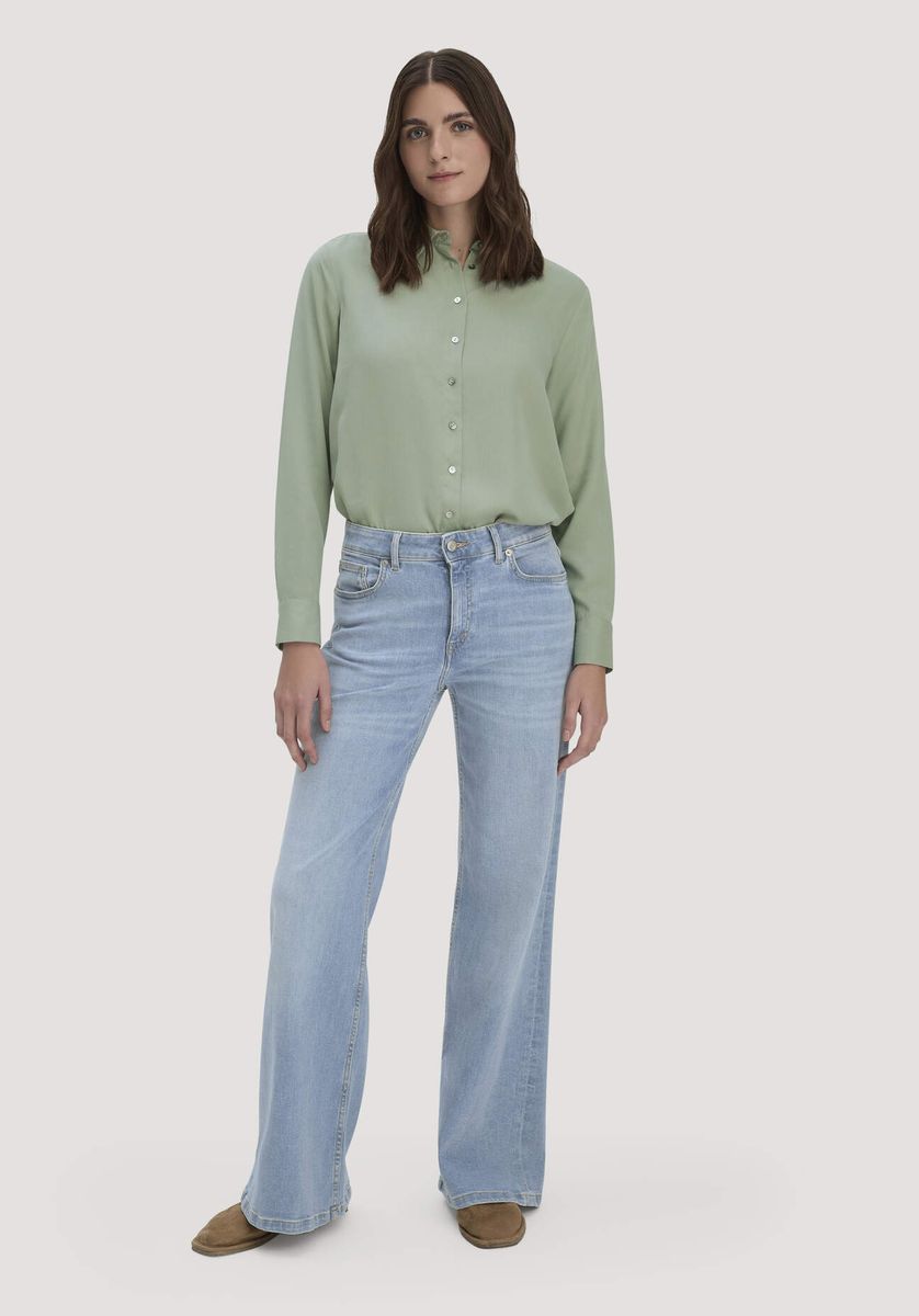 Nachhaltige High-Waist Wide-Leg Denim