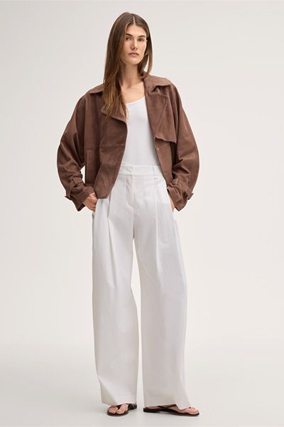 Minimalistisches Stretch-Top mit Karree-Ausschnitt