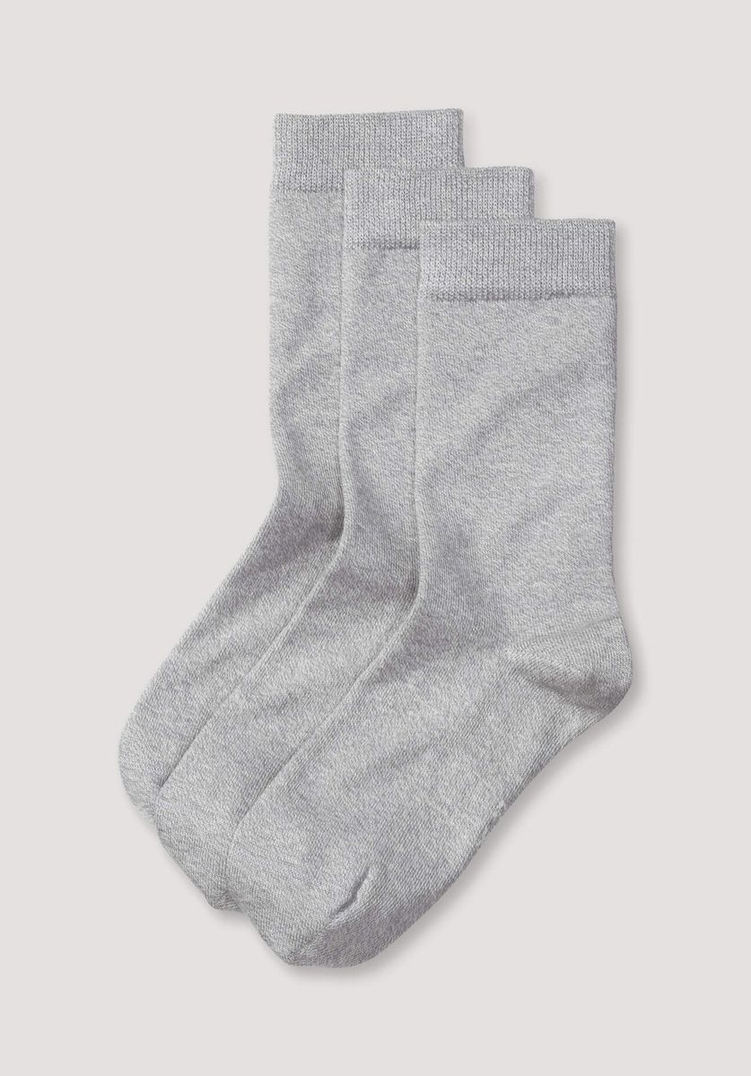 Feinstrick-Socken im praktischen Dreierpack