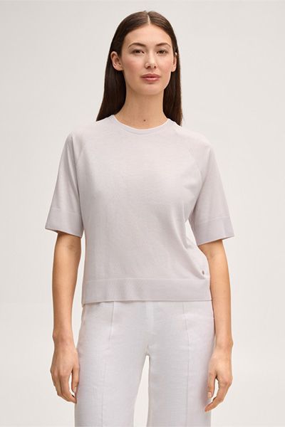 T-Shirt aus Lyocell-Baumwoll-Mix