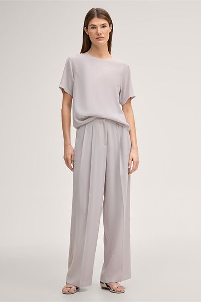 Elegante Marlene-Hose mit Bundfalten