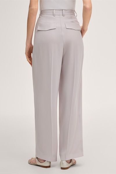 Elegante Marlene-Hose mit Bundfalten