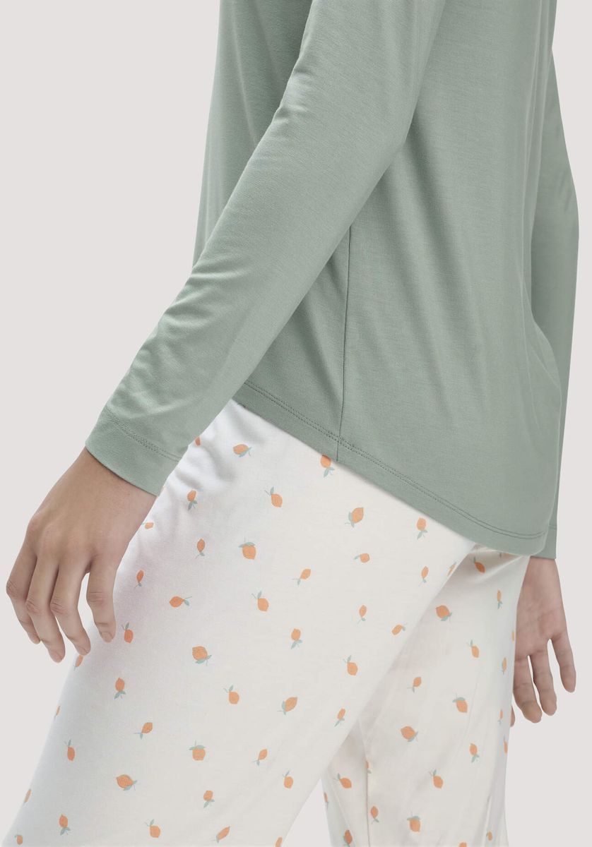 Bequemes Modal-Loungewear-Oberteil