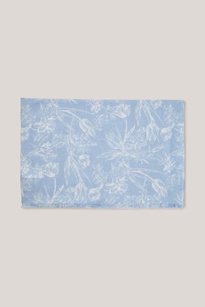 Zarter Modal-Schal mit Blumendruck