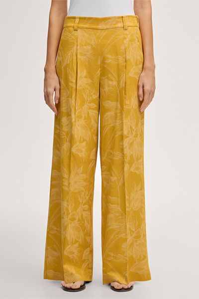 Palazzo-Hose mit floralem Print