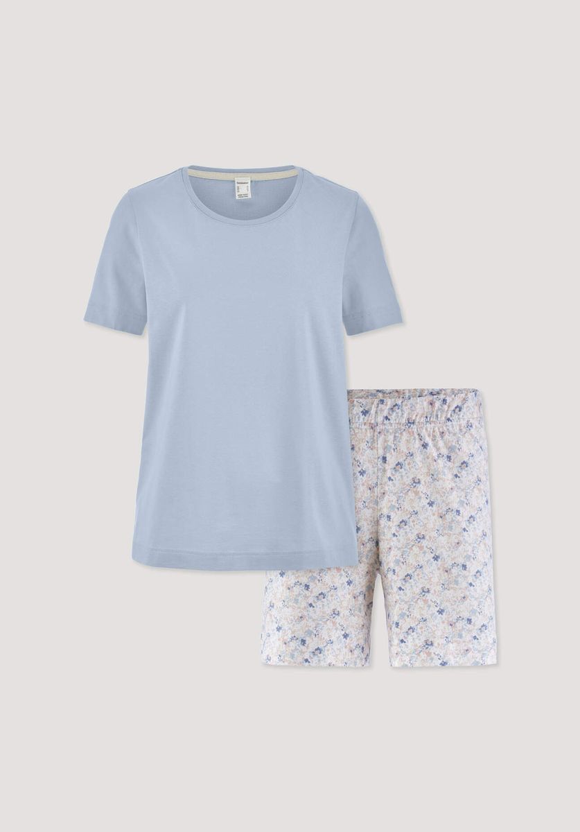 Kurzes Pyjama-Set aus Bio-Baumwolle