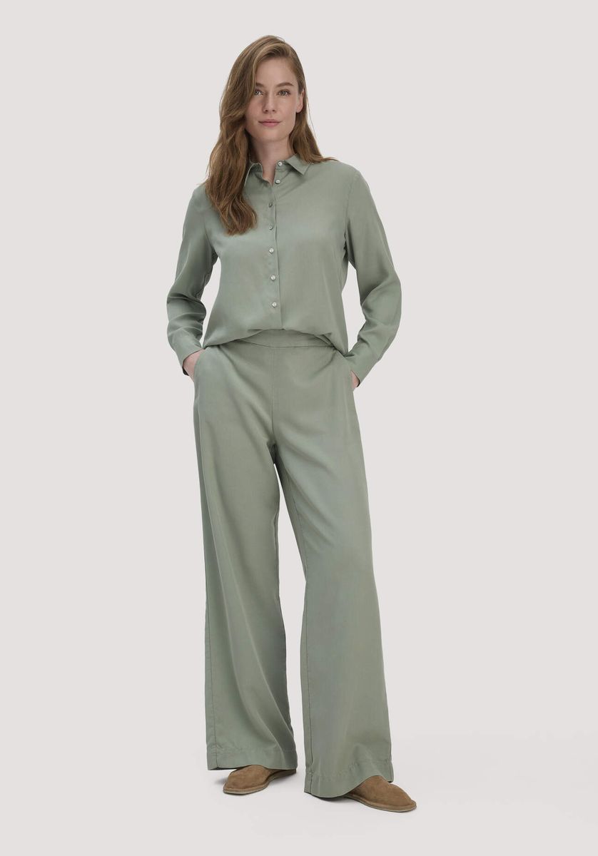 Relaxte Lyocell Hemdbluse